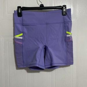 NWT Fabletics Purple Shorts